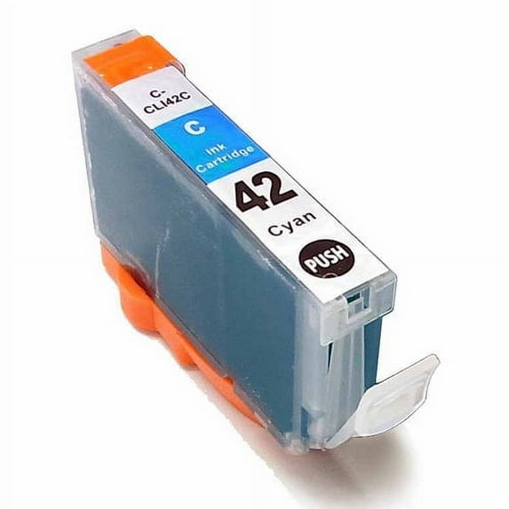 Universal Inkjet Compatible Cartridge for Canon CLI-42C Cartridge, Cyan