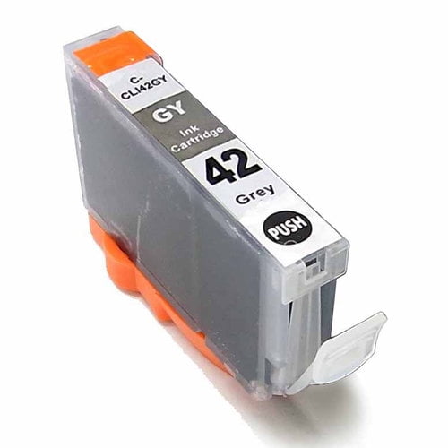 Universal Inkjet Compatible Cartridge for Canon CLI-42GY Cartridge, Gray