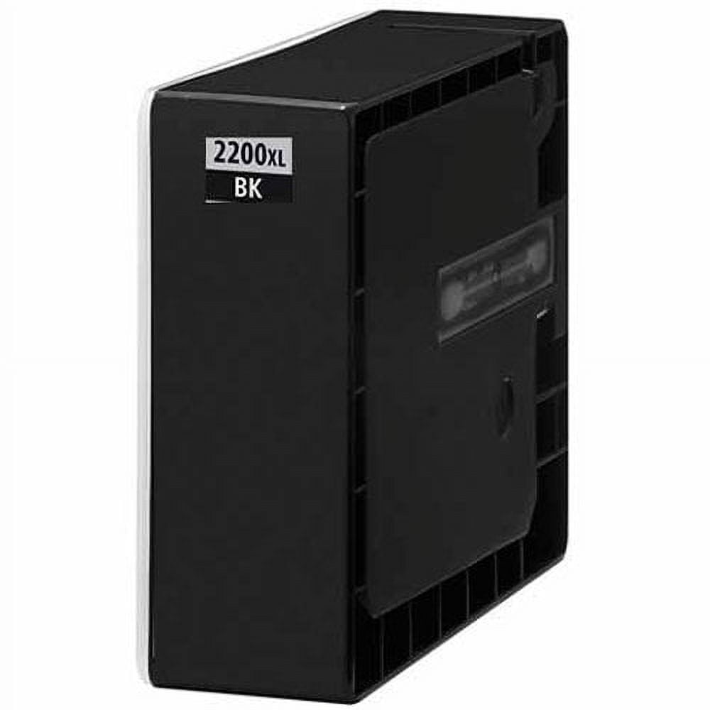 Universal Inkjet Compatible Cartridge for Canon PGI-2200BK XL, High-Capacity Black