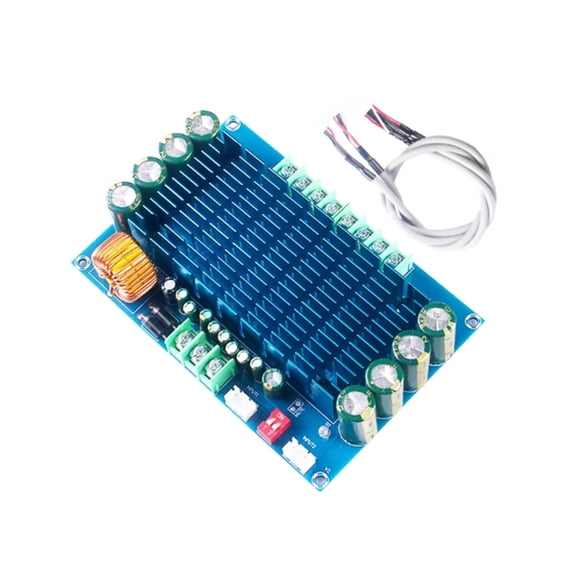 Universal Input 4 Channel 50W Car Auditory Amplifier Board 12V Compatibles Multiple Devices Easy Connection
