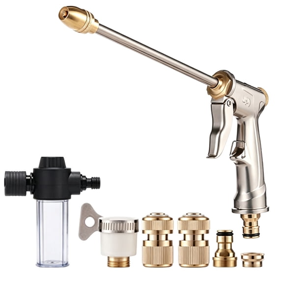 Universal Installation Pressure Washer 20x More Powerful Than Hoses Three Spray 360 Rotating Portable Washer