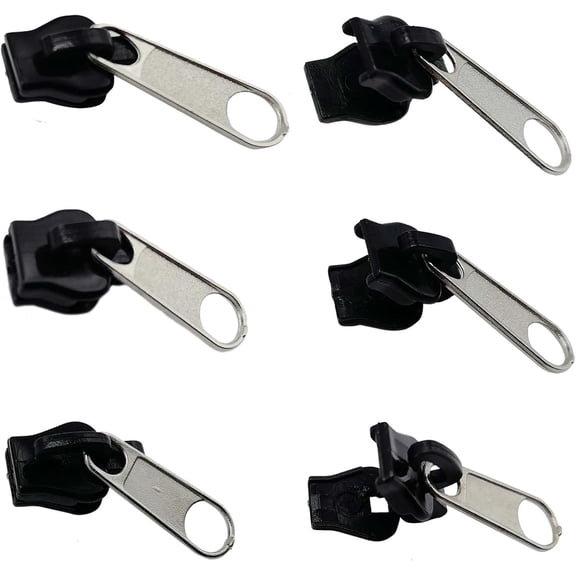 Universal Instant Zipper Repair Kit Replacement Sliders for Backpacks Jackets