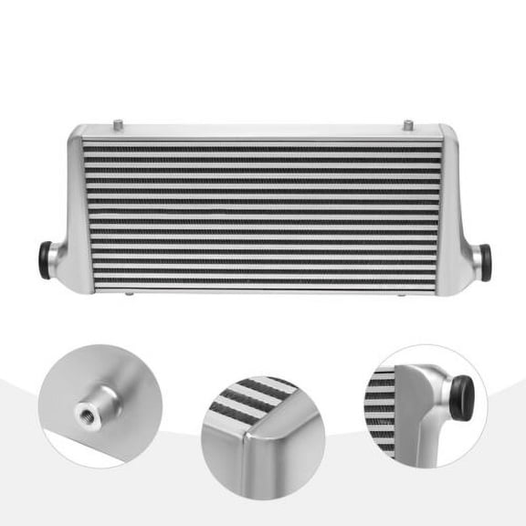 Universal Intercooler 31X12X3 2.5" I/O Fit For Mazda Toyota Acura BWM Audi Honda