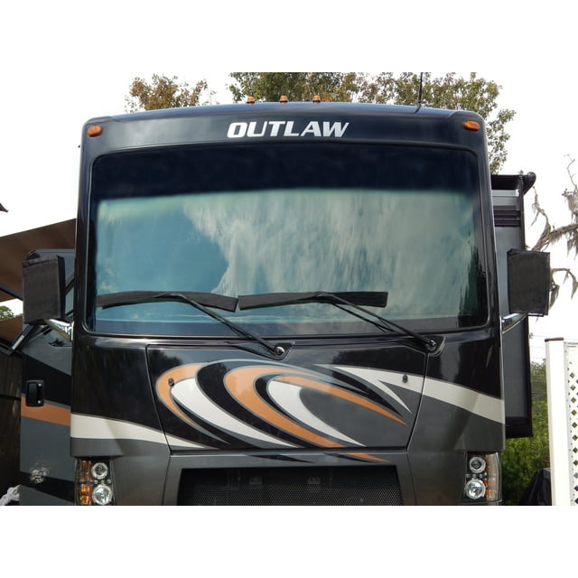 Universal Interior RV Windshield Privacy Shade 120" x 58" for Class A