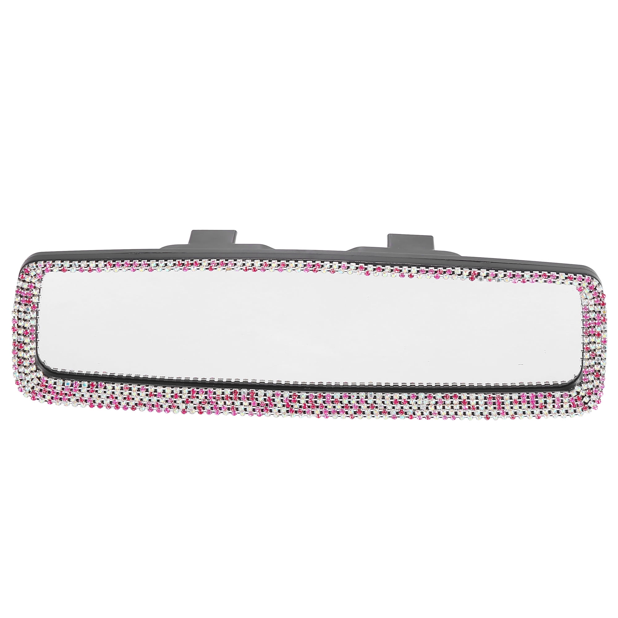 Unique Bargains Bling Car Rear View Mirror Charm Shining With Faux
