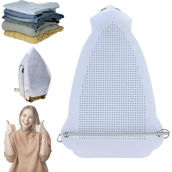Universal Iron Protective Cover Shield, For Clothes, Steam Iron Soleplate Protector Pad For Garment Fabric Protection, Anti-Burn Mesh Cover, 0.2 mm,1pcs