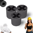 thumbnail image 1 of Universal Jack Socket Adapter for Hand Drill, Heavy-Duty Socket Converter for Scissor Car Jack, Rust-Resistant Steel, Easy Tire Change Tool with a 1/2 in Socket Adapter Bit (3PCS), 1 of 9