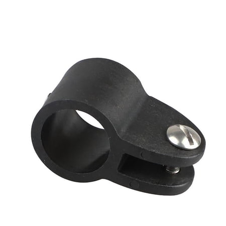 Universal Jaw Slide Top Fitting, Tool Accessories Black Nylon DIY cover Slide Sleeve for Deck Boat Outdoor Canopy Traveling 2.5cm