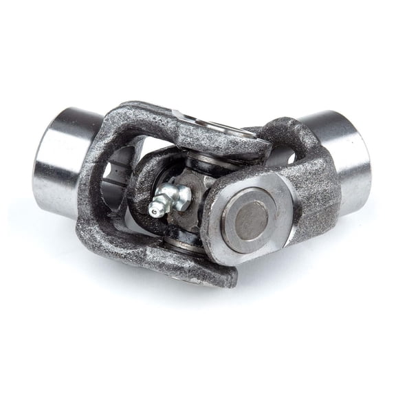 Universal Joint Assembly - 1-Inch x 1-Inch Inner Diameter - Standard U-Joint with Needle Bearings, 1000 RPM Max Speed, 90-Degree Deflection, Forged Steel Construction