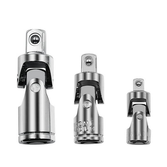 Universal Joint Swivel Socket Adapter 1 2 3 8 1 4 For Pneumatic Electric Ratchet Wrench Power Tool Accessories A Fangkenuo