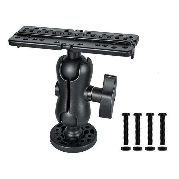 Universal Kayak Mounting Plate Fish Finder Mount Ball Mount Fish Finder Bracket