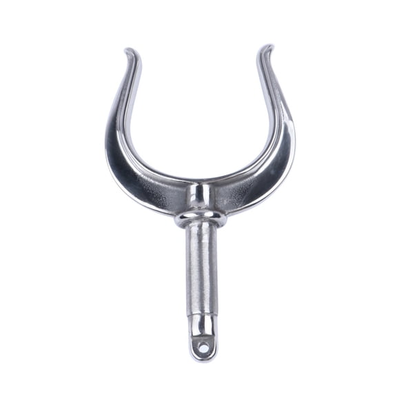 Universal Kayak Oar Lock Folding Bracket Heavy Duty 316 Stainless Steel For Outdoor Adventures Secure Paddle Attachment