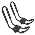 thumbnail image 1 of Universal Kayak Roof Rack J Bar 1 Pair HD Kayak Carrier Canoe Boat Surf Ski Snowboard Roof Top Mount for Car SUV Truck Crossbar, 1 of 11