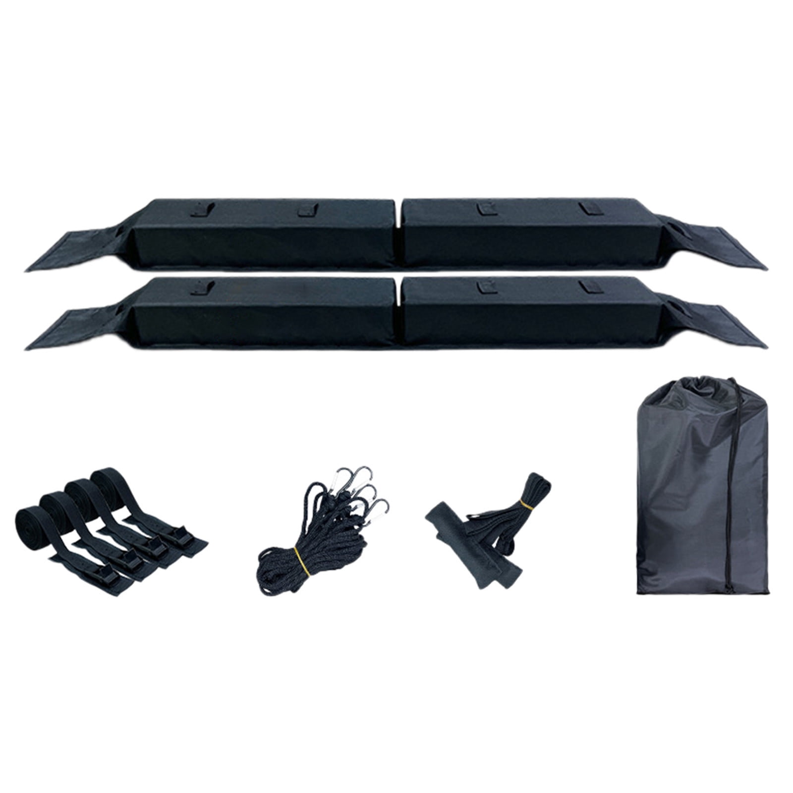 Universal Kayak Roof Rack for Cars Without Crossbars SUP Canoe and Outdoor Gear Transport