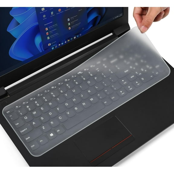 Universal Keyboard Cover Protector Skin for 15" 15.6" 16" inch Laptop Notebook, Ultra Thin MacBook HP Dell Lenono ASUS 15 15.6" Waterproof Dustproof Keyboard Protector Skin(13.7" x 5")