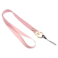 thumbnail image 1 of Universal Keychain Chain Crossbody Heart Clip Lanyard Neck Strap Phone Safety Tether Phone Lanyard Neck Cord PINK, 1 of 8