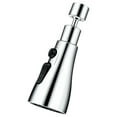 thumbnail image 1 of Universal Kitchen Faucet Head Sink Aerator Faucet Replacement Parts,Pull Down Faucet Sprayer Head Big Angle Rotatable Anti -Splash Faucet Extender ,for Regular Faucet and Pull Down Faucet, 1 of 5