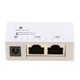 thumbnail image 1 of Universal LAN POE /Splitter 9-48V Power Supply Module 2 Port Combiner [External Power Supply NOT Included] White, 1 of 7
