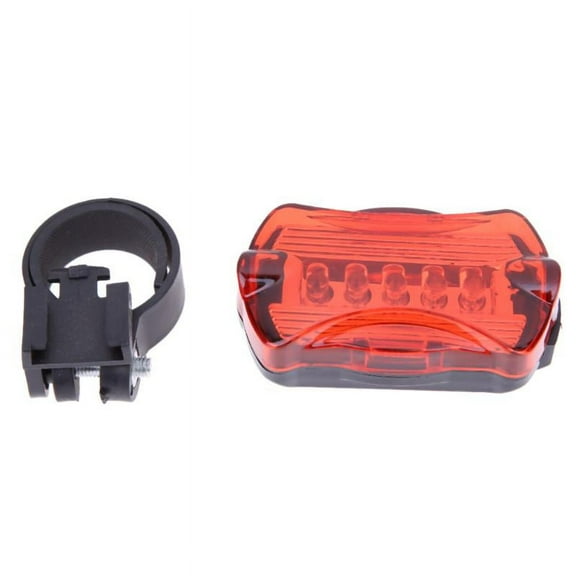 Universal LED Bike Tail Light Seat Post Mount 6-Flash Modes AAA Battery Powered