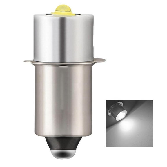 Universal LED Flashlight Upgrade Bulb 200 Lumens 3W Metal Replacement For C D Cell Lights