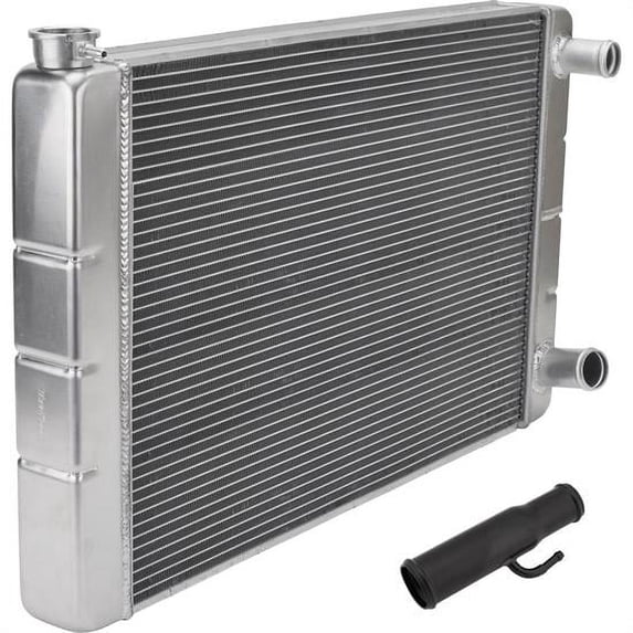 Universal LS Swap 26 Inch Double Pass Radiator Kit w/Hose Adapter