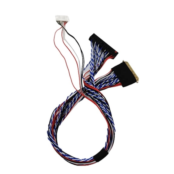 Universal LVDS Cable I-PEX20453-20455 40pin 2ch 6-bit LCD Panel Screen Cable