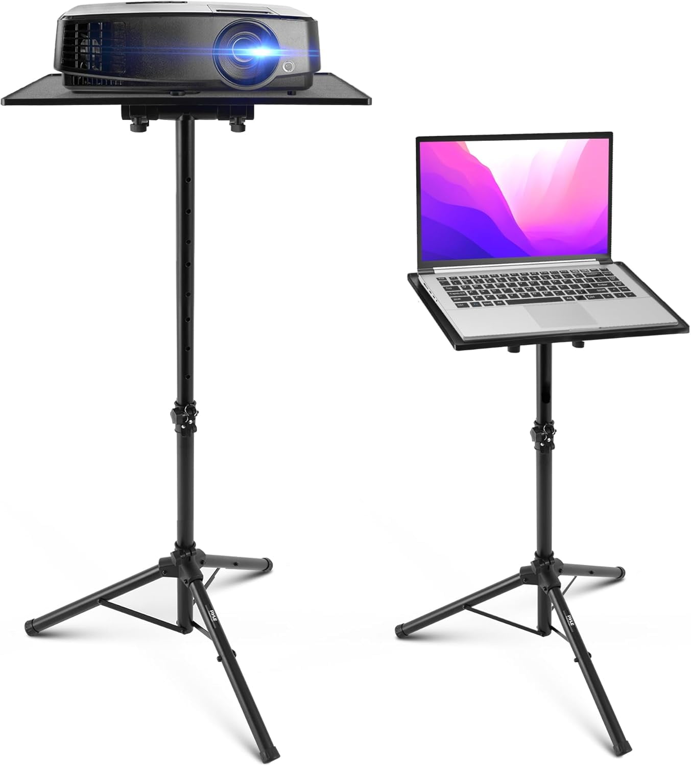 -Universal Laptop Projector Tripod Stand - Computer, Book, DJ Equipment ...