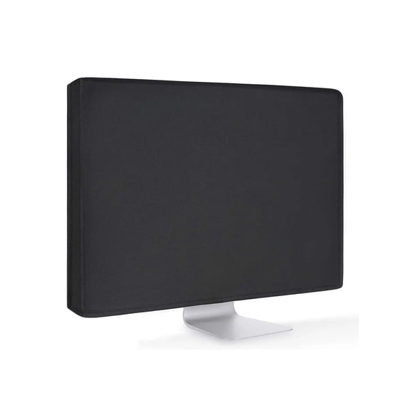 Universal Large Monitor Jackets for Desktops Gaming Computer Monitor Dust Covers, Black, Polyester, Anti-Static, Dustproof