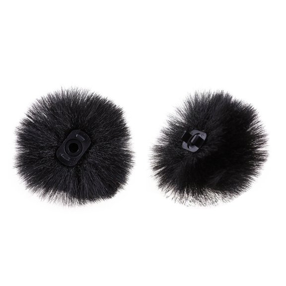 Universal Lavalier Microphone Outdoor Artificial Furry Windscreen for Lavalier Microphone Furry Windscreen
