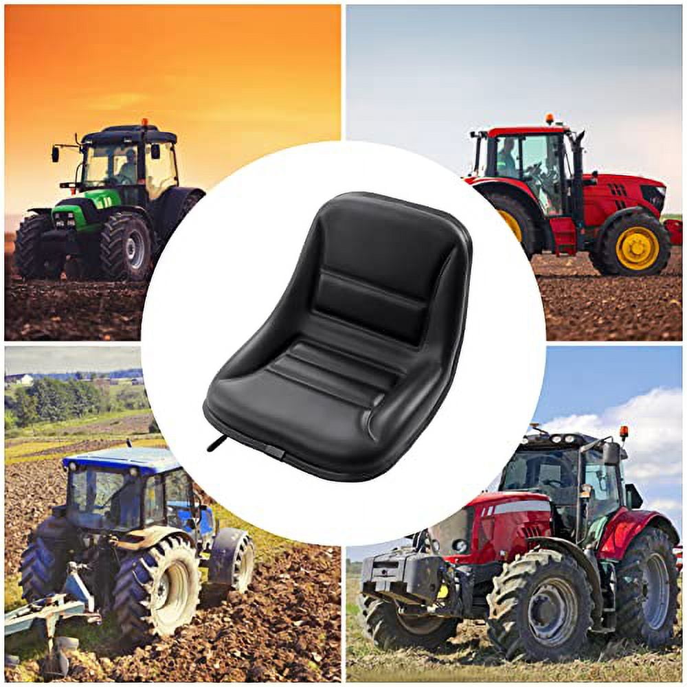 Universal Lawn Mower Seat Replacement Forklift Seat Garden Tractor Seat Adjustable Tractor