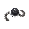 thumbnail image 1 of Universal Lawn Mower Trimmer Head Replacement, 1 Pack Chain Trimmer Head, Mower Tool Accessories for Outside Garden Lawn, Black, 1 of 6
