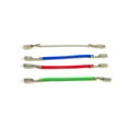 thumbnail image 1 of Universal Lead Wires & Silver Contacts for DJ LP Phonograph Turntable Headshell, 1 of 1