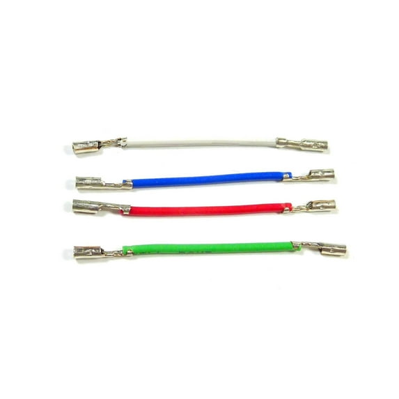 Universal Lead Wires & Silver Contacts for DJ LP Phonograph Turntable Headshell
