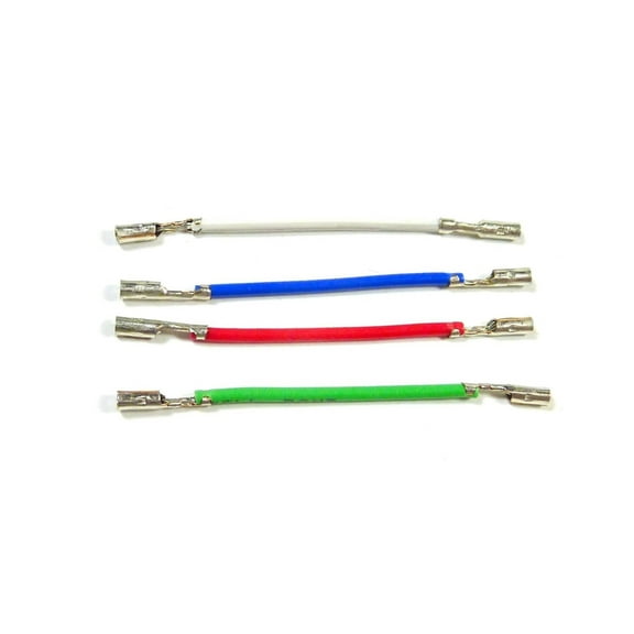 Universal Lead Wires & Silver Contacts for DJ LP Phonograph Turntable Headshell
