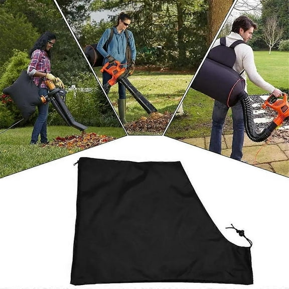Universal Leaf Blower Bag Replacement Bag Adjustable Leaf Collection