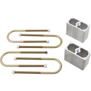 Universal Leaf Spring Lowering Block Kit, 4 Inch