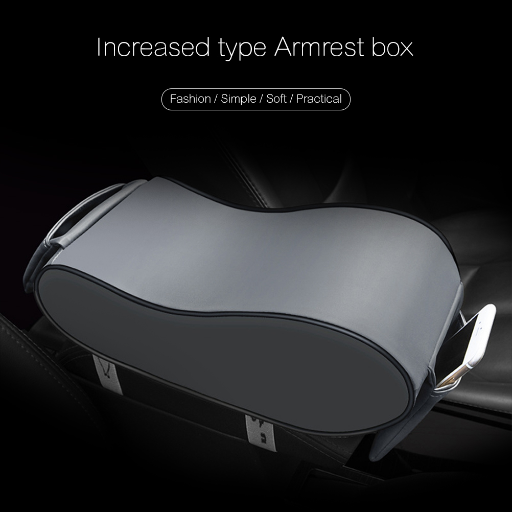 Universal Leather Car Armrest Pad Auto Armrests Car Center Console Arm