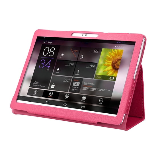 Universal Leather Stand Cover Case Soft Microfiber for 10 10.1 Inch Android Tablet PC Multiple Colors