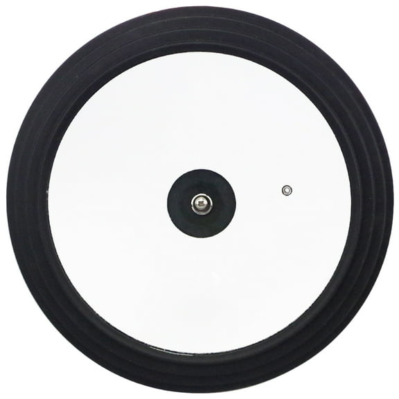 Universal Lid for Pots Pans Tempered Glass with Heat Resistant Silicone Rim Cooking Pot Lid Fits 26CM 28CM 30CM Cookware