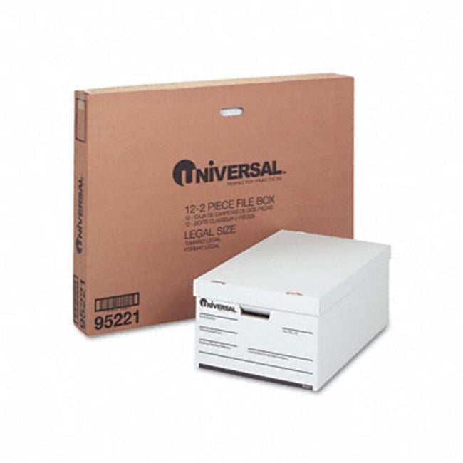 Universal Lift-Off Lid File Storage Lgl Fiberboard - White - Walmart.com