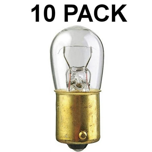 Universal Light Light Bulb fits Cars Trucks Motorcycles Boats RVs, 10 Pack