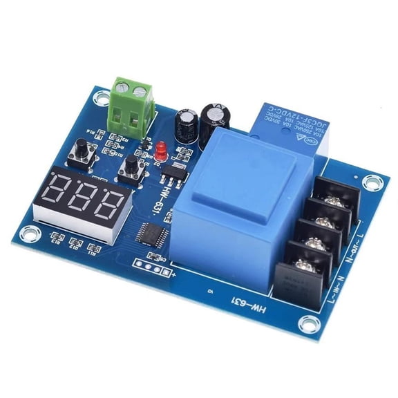 Universal Lithium batteries Charging Control Module Digital Display for Battery Safety and Power Saving Applications