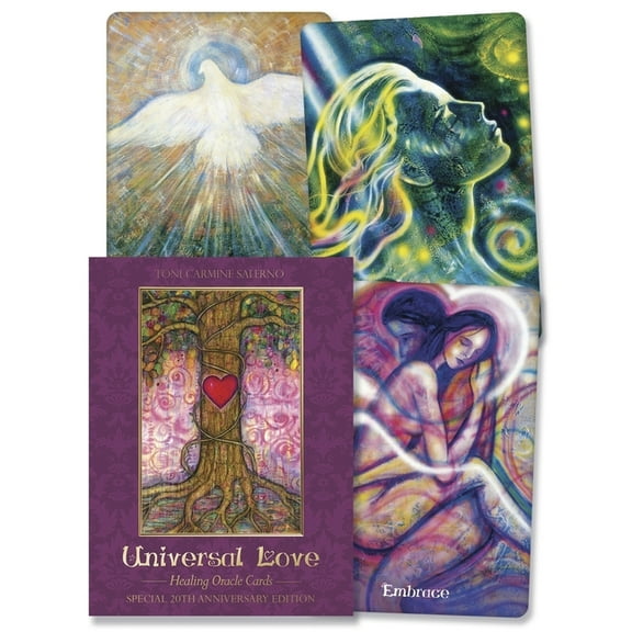 Universal Love Healing Oracle Cards: Special 20th Anniversary Edition (Other)