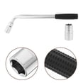 thumbnail image 1 of Healifty Telescopic Lug Wrench Steel Silver 1 Set for Car Owners, 1 of 8