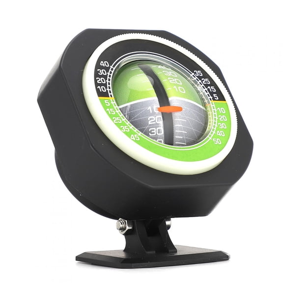Universal Luminous Car Inclinometer - Adjustable Slope Angle Meter Balancer for Off-Road Vehicles, 1-Piece