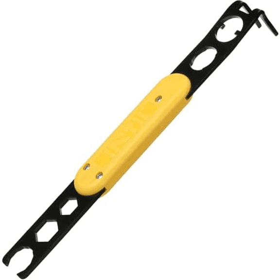 Universal MC4 Disconnect Tool, Metal MC4 Tool with 6-in-1 Wrench, Efficient Solar Connector Tool for Assembly and Disassembly PV Connectors$$Garden & Patio