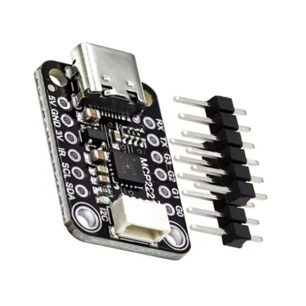 Usb Gpio Module Universal MCP2221A USB to GPIO Converters Module For Multiple Operating ...