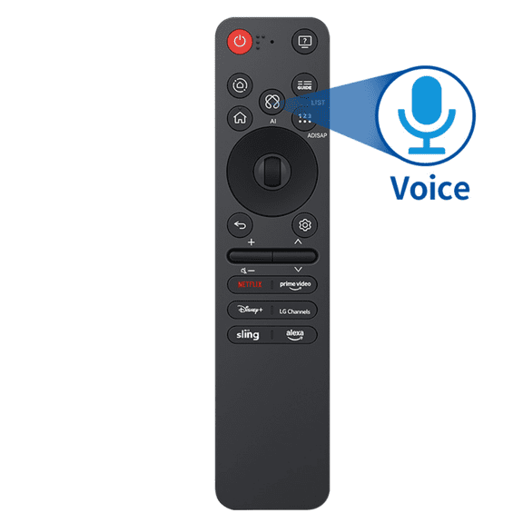 Universal Magic Remote Replacement for LG Smart TV , AI Voice and Pointer Control Remote Compatible with All 2019 to 2025 LG TVs