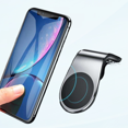 thumbnail image 1 of Universal Magnetic Air Vent Car Cell Phone Holder Cellphone Dashboard Clip Magnet Mobile Phone Stand Mount for Car (Red), 1 of 5