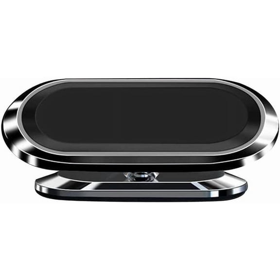 Universal Magnetic Car Holder, Car Mobile Phone Holder for Auto Air Outlet 360  Smartphone Holder Nano Adhesive Compatible with 7/11 / XR Huawei P30 Galaxy S9, Black with Base